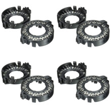 8Pcs D1S D3S Xenon HID Bulb Holder Adapter Adaptor Clip Ring Retainer 63117162087 for 1 3 5 7 Series X5 X6