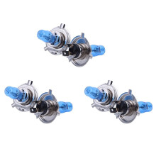3Pair H4 12V 100W / 90W 6000K Super Bright White Light Car Xenon Lamps Headlight Lamp