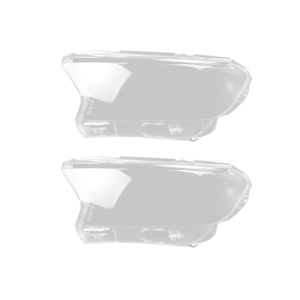 2X Left Side Headlight Lampshade Headlight Housing Automobile For Ranger Roadrunner Everest Endeavour 2016-2020 6132050871072