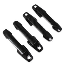 For Spacia Custom MK53S 2023 2024 Car Door Handle Cover Trim Exterior Accessories - ABS Carbon Fiber