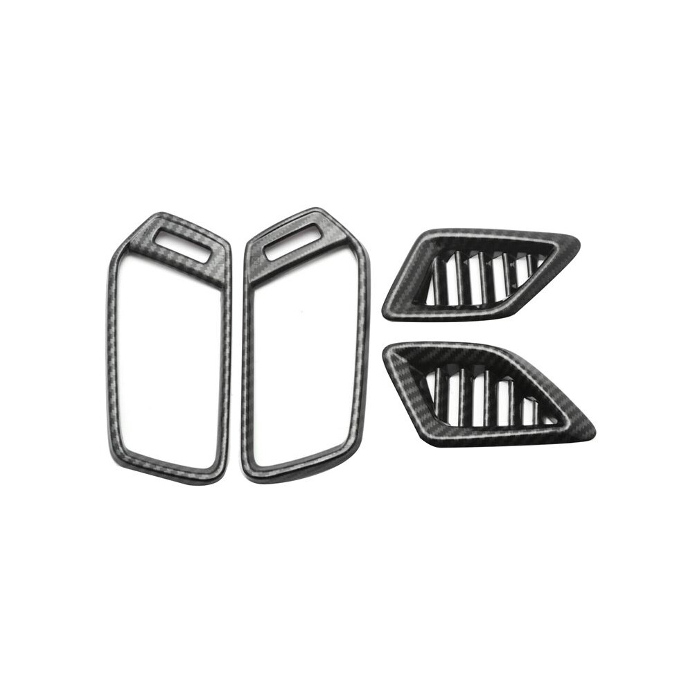 Carbon Fiber Pvc Dashboard Air Vent Outlet Cover Trim For Accord 2018-2022 6034019100790