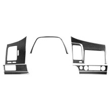 7 Stuks Koolstofvezel Interieur Dashboard Cover Trim voor   8Th 2006-2011
