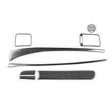 8Pcs Carbon Fiber Dashboard Panel Trim Cover for 8Th Gen 2006-2011