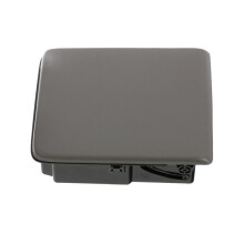 66150SA100ND Car Console Rear Cup Holder Gray for Forester 2003-2008 Armrest Box Rear AC Air Outlet Drink Holder
