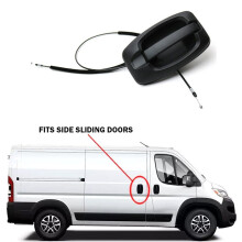 Nytt SidoskjutdöRrshandtag & Kabel Assy 5RK14JXWAB för Ram Promaster 1500 2500 3500
