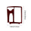 For   W204 2007-2013 W212 2010-2012 Red Wood Grain Gear Shift Panel Trim 6