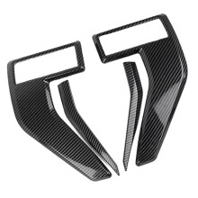 Auto-SeitenkotflüGel-Abdeckungsleisten, Dekorative Aufkleber für F150 F-150 2021 2022 2023, Carbon