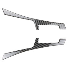 Car Center Console Panel Both Side Frame Trim Cover Sticker F Style Bezel Strip for Q50 Q60 2014-2019