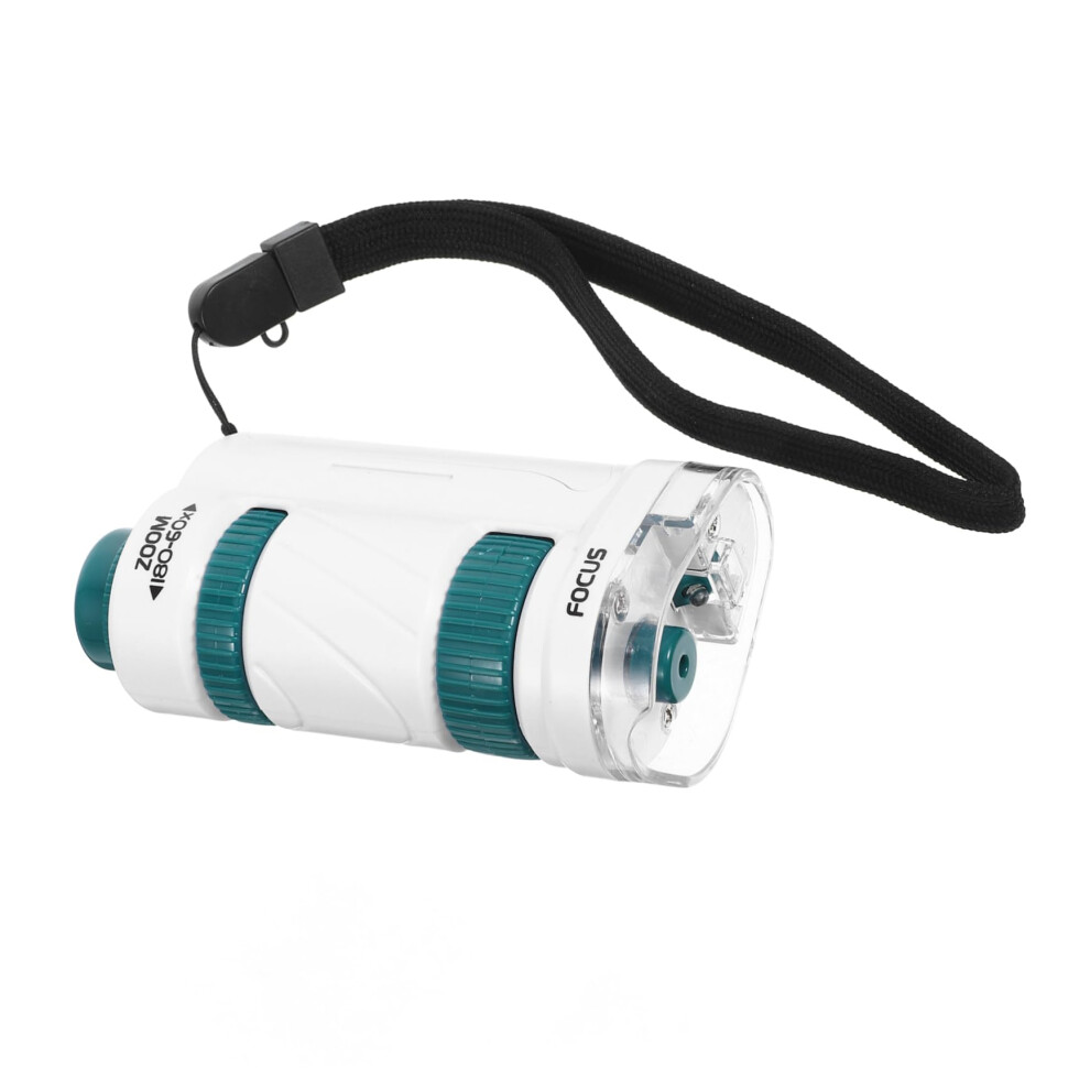 Portable Microscope For Students Science Experiments, Handheld Pocket Monocular Magnifier For Kids 9174973030898