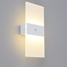 Rechargeable Wall Lamp Drill-Free Bedside Lamp Night Light Without Wiring Master Bedroom Wall Lamp Lighting Lamp B