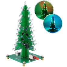 DIY Kerstboom LED Kit - Knipperende Lichten Circuit Kit voor Feestelijk Elektronisch Plezier Kleurrijk