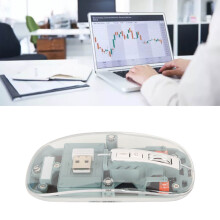 Green Transparent Silent Bluetooth Mouse