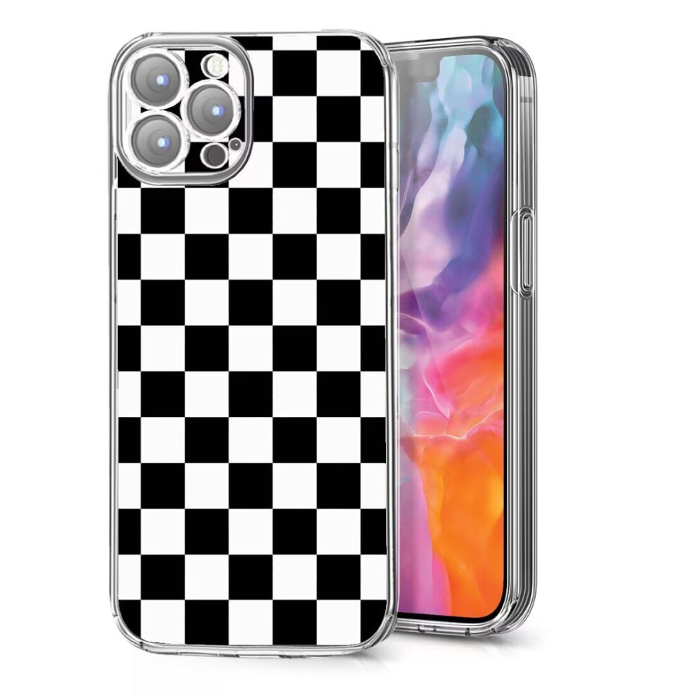 Case For Iphone 16 With Slim Shockproof Protection And Stylish Checkered Pattern For Precise Fit 9092120804621
