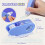 8 PCS Double Sided Tape Roller, Adhesive Scrapbook Tape Roller 80 Ft   Tape Runner Foldable Tapes 10