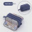 Large Capacity Four-Opening Pencil Case Popular Pencil Case Uniform Pencil Case Multi-Function Simple Solid Color B 8