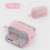 Large Capacity Four-Opening Pencil Case Popular Pencil Case Uniform Pencil Case Multi-Function Simple Solid Color B 3
