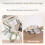 Transparent Desktop Storage Box Drawer Type Office File Storage Box Bedroom Study Stack Combination Portable Storage Box 1