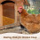 6Pcs Washable Chicken Nesting Pads,Chickens Nesting Pads Artificial Grass Rug Reusable Hens Nest Boxes Pad 2