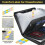 File Folder, Large Capacity A4 Fireproof File Folder with Handle, Waterproof Foldable Accordion Document Storage Bag 4