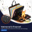 File Folder, Large Capacity A4 Fireproof File Folder with Handle, Waterproof Foldable Accordion Document Storage Bag 5