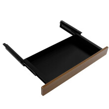 20 Inch Under Desk Pull-Out Drawer Organizer Sliding Metal Below Office Table Stationery Storage Box Accessories A