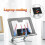 Multifunction Reading Stand,Extendable and Adjustable,Suitable for Reading,Mobile Phones,Laptops,Office Study Tools 7