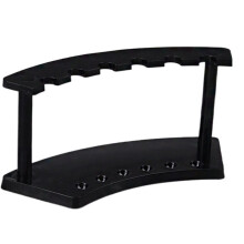 Verticale Penhouder met 6 Sleuven, Transparante Plastic Displaystandaard, Potloodhouder, Houder voor Wenkbrauwpotlood, Houder voor Make-Upkwasten