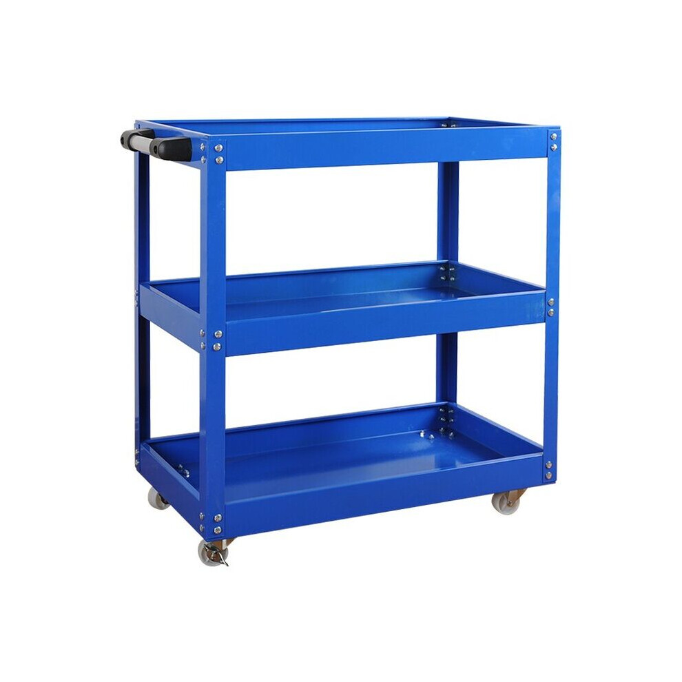 660 Lbs Heavy Duty Tool Cart With Drawer | Rolling Workshop Storage Trolley 731902823373