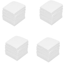200 Blatt Keramik Faser Quadrat Mikrowellen Ofen Glas Fixier Papier Haushalt Werkzeuge
