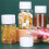 200Pcs Refillable Bottles 15Ml Plastic PET Clear Empty Seal Bottles Container with Screw Cap 7