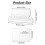 File Folder Tabs, 200 Sets Hanging File Folder Labels 2Inch Plastic Tabs and Inserts for Hanging File Folders 8