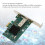 Single SFP PCIe X1 Gigabit NIC LC 1