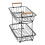 Living And Home 2 Tier Wire Fruit Basket For Fruit or Produce 5