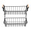 Living And Home 2 Tier Wire Fruit Basket For Fruit or Produce 3