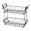 Living And Home 2 Tier Wire Fruit Basket For Fruit or Produce 4