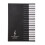 Five Lines Music Notes Notebook Music Tab Staff Stave Notebook 1