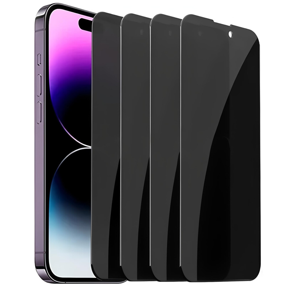 4 Pack Privacy Screen Protector For Iphone 11 Pro 9H Tempered Glass 28 Anti Spy Anti Scratch Film 9169991083667