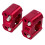Motocross Street Car Modification CNC Handlebar 28mm Direction Aluminum Clamp Adapter Code Retainer 2 Pack 4