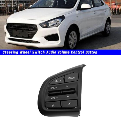 Multi-Function Steering Wheel  Audio Volume Control Button 96710-D0110 for  Reina I10 2017-2020 96710-D0160 2