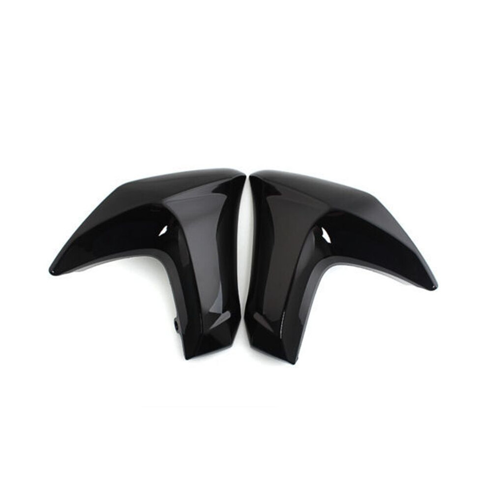 Motorcycle Radiator Cover Turn Signal Mid Side Fairing Trim Cowl For Er6n Er-6N 2012-2016,Gloss Black 6033745075235
