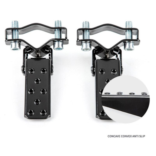 Retro Modified Pedals, Motorcycle Shock-Absorbing Pedals, Folding Pedal Sets, Suitable for , , Etc 2