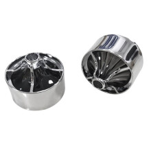 Smoke Lens Turn Signal Bezels Cover for Dyna Softail Road Street Glide