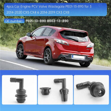 4 Pezzi Valvola PCV Wastegate PE01-13-890 per 3 2014-2020 CX5 CX4 6 2014-2019 CX3 CX8