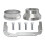 Front & Rear Cover Oil Pan Alignment Tool + Billet Alignment Tool for 4.8 5.3 5.7 6.0 6.2 LS  Engine 1