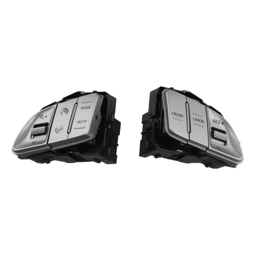Car Multifunction Steering Wheel Button Volume Adjustment Cruise Control Button for  Tucson IX35 2010-2015