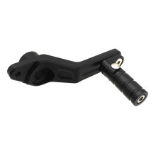 Motorradzubehör, Verstellbarer, Klappbarer Schalthebel, Schaltpedalhebel für MT-09 MT09 2020-2024, Silber