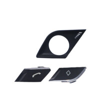 Steering Wheel Multi-Function Button Volume Adjustment Phone for Cayenne 15-16 for Macan 2014- Left