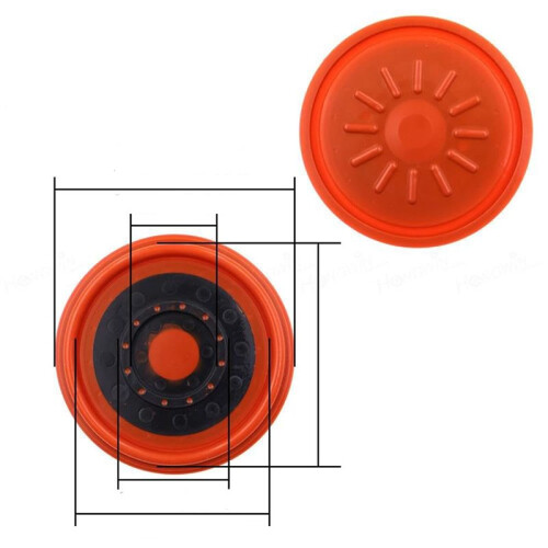 Car Engine Valve Cover Membrane for  N43 1/3/5 Series E81 E82 E87 E88 E90 E91 E92 E93 E60 11127553626 1