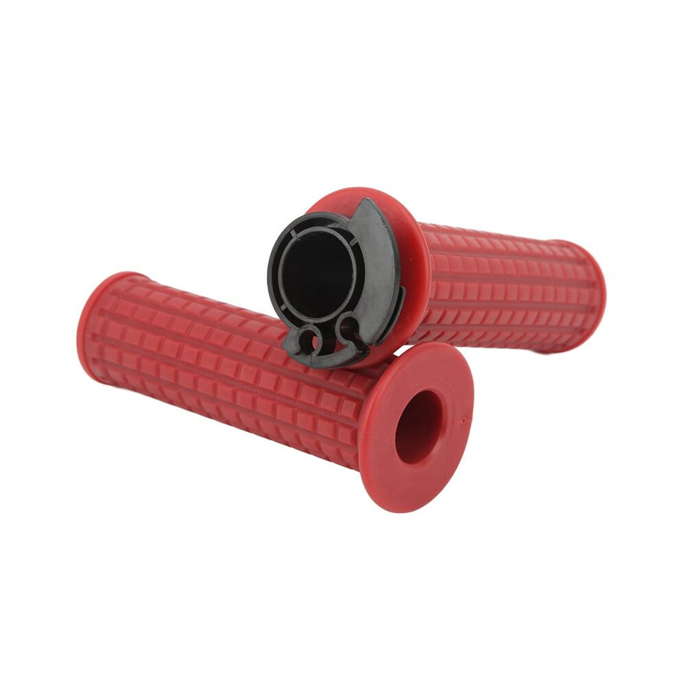 Motorcycle 22Mm Handlebar Throttle Grips Left Right Side For Gy6 50Cc 80Cc 125Cc 150Cc Motorcycle Handlebar Red 4714120321339