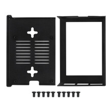 For Raspberry Pi 5 Metal Case Shell for 3.5 Inch Display Screen Radiator Cooling Fan Installation